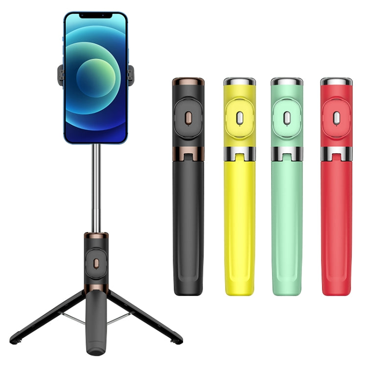 Bluetooth Remote Control Tripod Selfie Stick (Red) - Selfie Light by PMC TechLife | Online Shopping South Africa | PMC TechLife | Buy Now Pay Later Mobicred