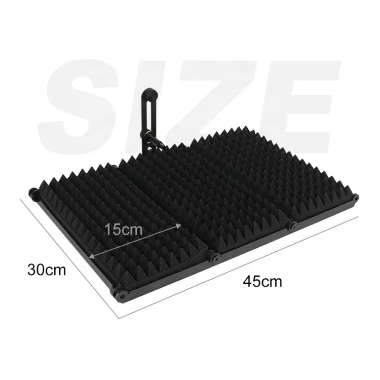 XTUGA P73 Foldable Recording Microphone Isolation Shield - free shipping - PMC Jewellery - Order now!