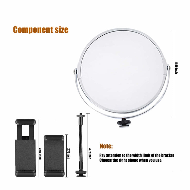 MANTOO RL-18 II 100-240V 55W 18 inch Two-color Dimmable Ring Fill Light with Tripod - free shipping - PMC Jewellery - Order now!