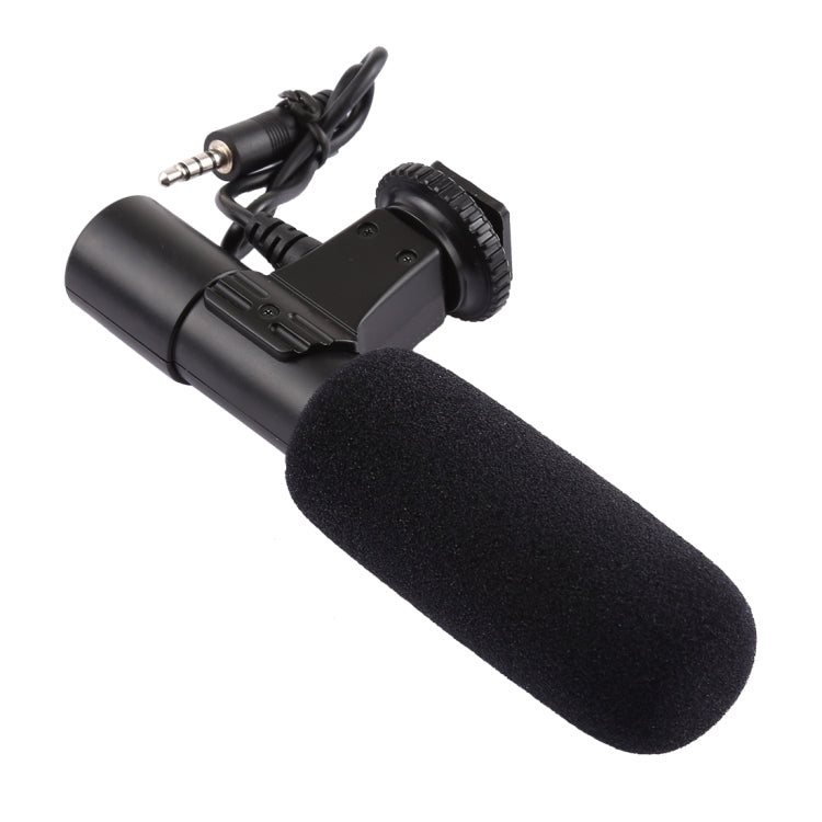 MIC-02 30-18000Hz Rate Sound Clear Stereo Microphone for Smartphone, Cable Length: 28cm - Microphone by PMC TechLife | Online Shopping South Africa | PMC TechLife | Buy Now Pay Later Mobicred
