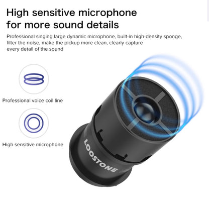 1 Pair Pure Wheat U7 PRO Wireless Karaoke Microphone(White) - Microphone by Huawei | Online Shopping South Africa | PMC Jewellery | Buy Now Pay Later Mobicred