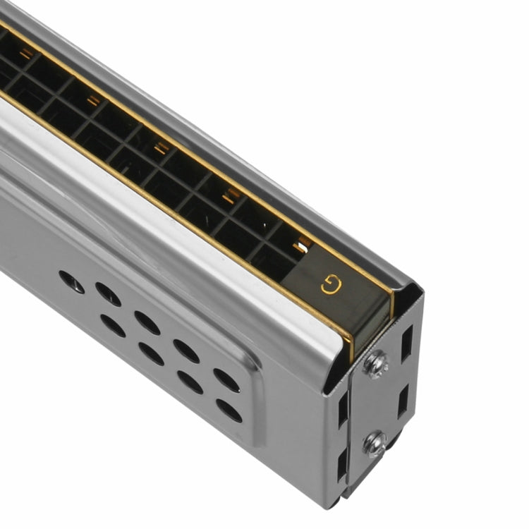 Swan SW24-12A 24-holes Double-sided Harmonica Beginner Polyphony Box Adult Children Beginners Performance - Wind Instruments Accessories by PMC TechLife | Online Shopping South Africa | PMC TechLife