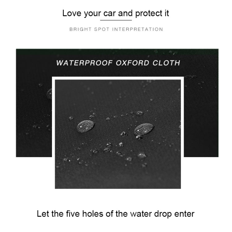 210D Oxford Cloth Motorcycle Electric Car Rainproof Dust-proof Cover, Size: XL (Silver) - Raincoat by PMC TechLife | Online Shopping South Africa | PMC TechLife | Buy Now Pay Later Mobicred