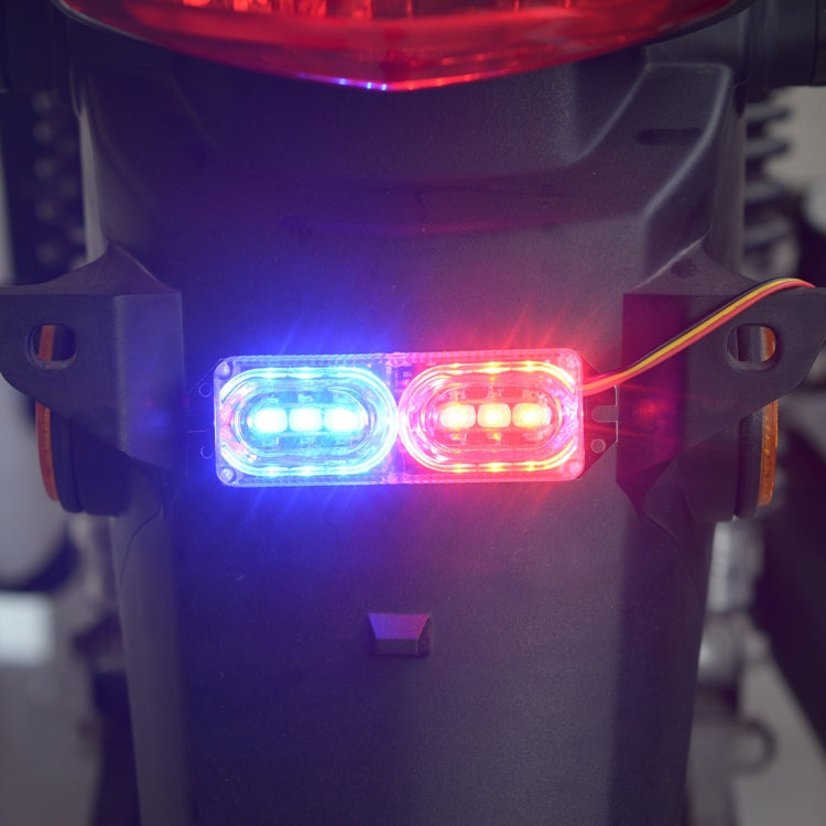 Motorcycle DC 9V-80V 2W Strobe Tail Light - Signal Lights by PMC TechLife | Online Shopping South Africa | PMC TechLife | Buy Now Pay Later Mobicred