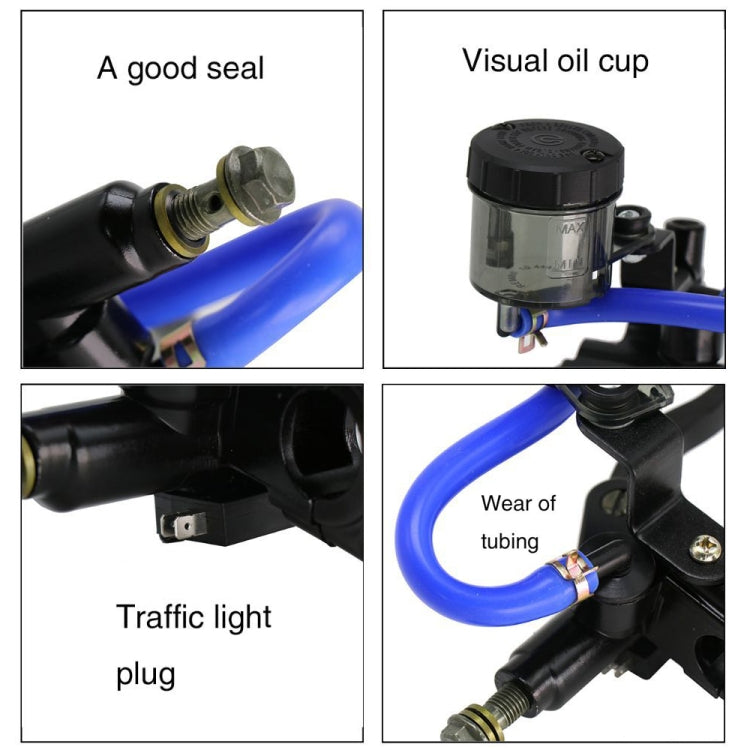 Motorcycle Parts Modified Brake Pump Right Hydraulic Disc Brake Pump for Yamaha - Replacement Parts by PMC TechLife | Online Shopping South Africa | PMC TechLife | Buy Now Pay Later Mobicred