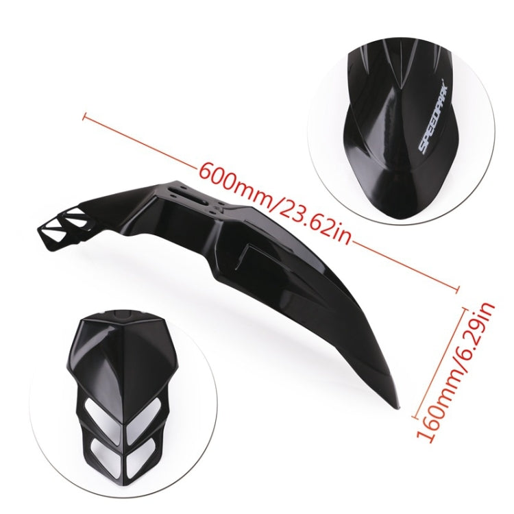 Speedpark Motorcycle Modified Front Wheel Fender Dustproof  Splash Flaps Mudguards for Yamaha / Suzuki / KTM (Orange) - Others by Speedpark | Online Shopping South Africa | PMC TechLife | Buy Now Pay Later Mobicred