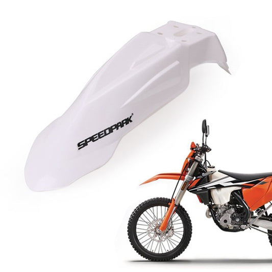 Speedpark Motorcycle Modified Front Wheel Fender Dustproof  Splash Flaps Mudguards for Yamaha / Suzuki / KTM (White) - Others by Speedpark | Online Shopping South Africa | PMC Jewellery | Buy Now Pay Later Mobicred