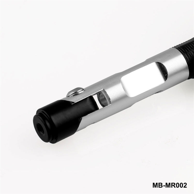 Modified Motorcycle Aluminium Alloy Rhombus Reflective Light Side Rearview Mirror (White) - Side Mirrors by PMC Jewellery | Online Shopping South Africa | PMC Jewellery | Buy Now Pay Later Mobicred