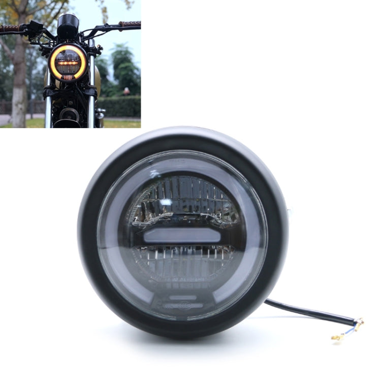 Motorcycle 5.75 inch Harley Headlight Retro Lamp LED Light Modification Accessories (White) - Headlights by PMC TechLife | Online Shopping South Africa | PMC TechLife | Buy Now Pay Later Mobicred