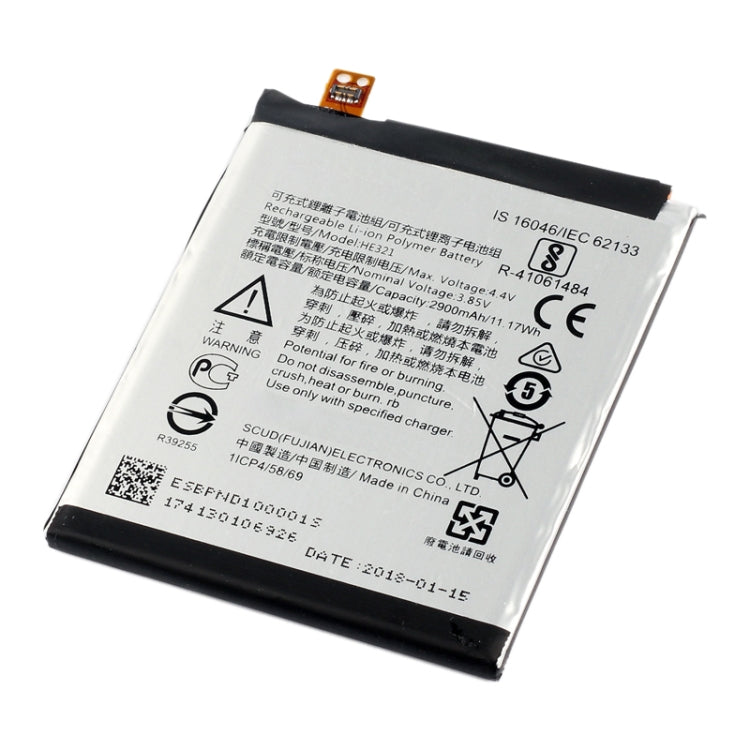 HE321 for Nokia 5 TA-1053 Li-ion Polymer Battery&#160; - For Nokia by PMC Jewellery | Online Shopping South Africa | PMC Jewellery | Buy Now Pay Later Mobicred