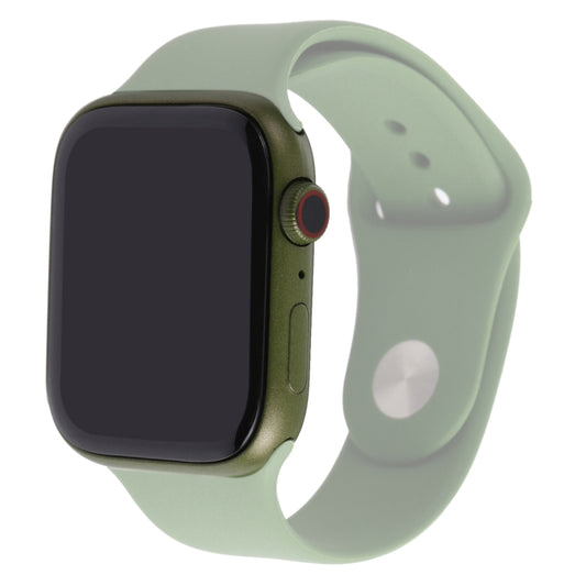 For Apple Watch Series 7 41mm Black Screen Non-Working Fake Dummy Display Model, For Photographing Watch-strap, No Watchband (Green) - Watch Model by PMC Jewellery | Online Shopping South Africa | PMC Jewellery | Buy Now Pay Later Mobicred