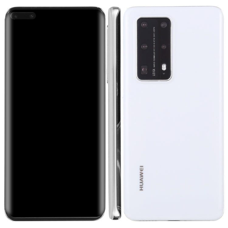 For Huawei P40 Pro+ 5G Black Screen Non-Working Fake Dummy Display Model (White) - For Huawei by PMC Jewellery | Online Shopping South Africa | PMC Jewellery | Buy Now Pay Later Mobicred