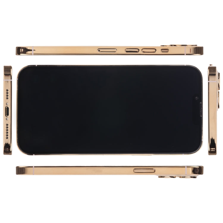 For iPhone 13 Pro Black Screen Non-Working Fake Dummy Display Model (Gold) - For iPhone & iPad by PMC TechLife | Online Shopping South Africa | PMC TechLife