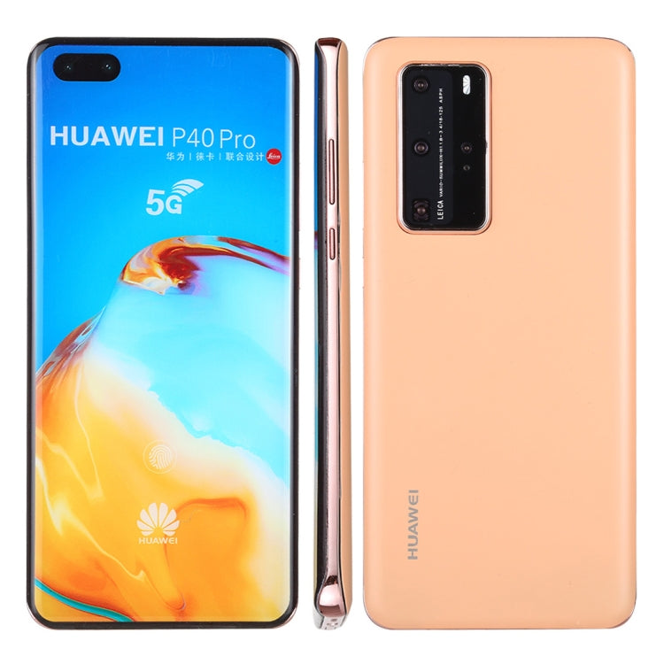 For Huawei P40 Pro 5G Color Screen Non-Working Fake Dummy Display Model (Gold) - For Huawei by PMC Jewellery | Online Shopping South Africa | PMC Jewellery | Buy Now Pay Later Mobicred