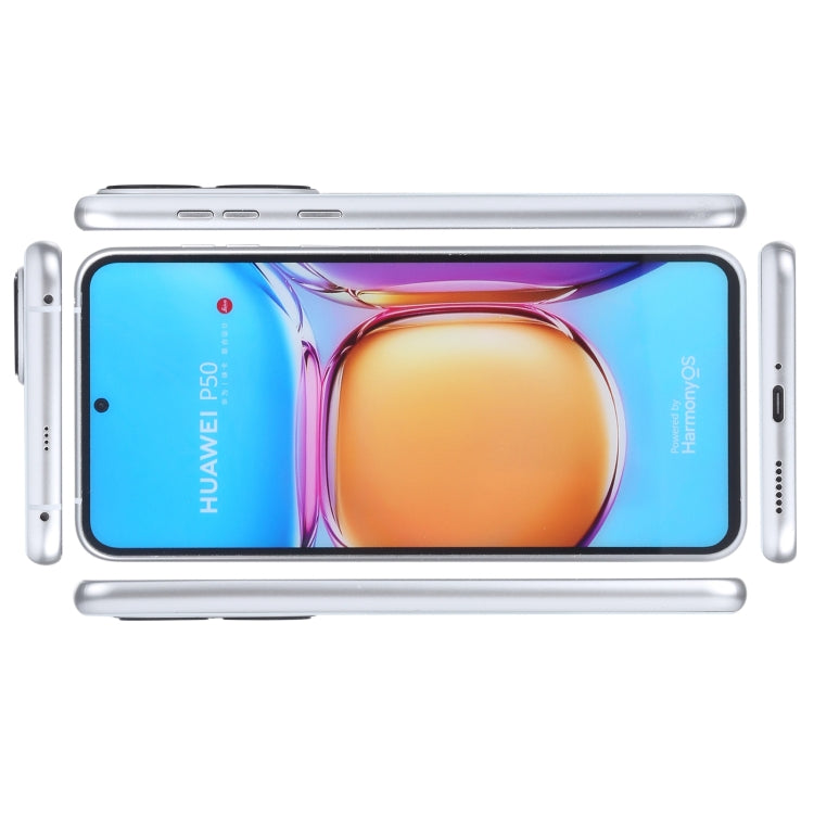 For Huawei P50 Color Screen Non-Working Fake Dummy Display Model (White) - For Huawei by PMC Jewellery | Online Shopping South Africa | PMC Jewellery | Buy Now Pay Later Mobicred