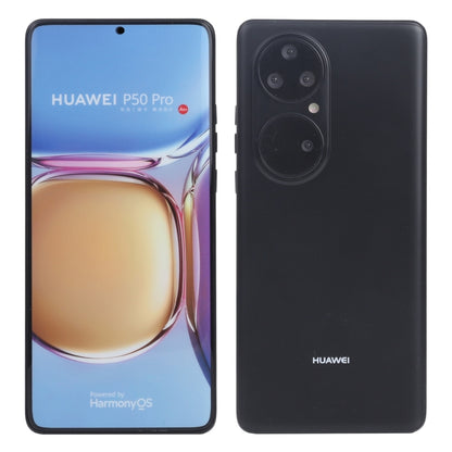 For Huawei P50 Pro Color Screen Non-Working Fake Dummy Display Model (Black) - For Huawei by PMC Jewellery | Online Shopping South Africa | PMC Jewellery | Buy Now Pay Later Mobicred