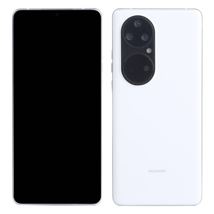 For Huawei P50 Pro Black Screen Non-Working Fake Dummy Display Model (White) - For Huawei by PMC Jewellery | Online Shopping South Africa | PMC Jewellery | Buy Now Pay Later Mobicred