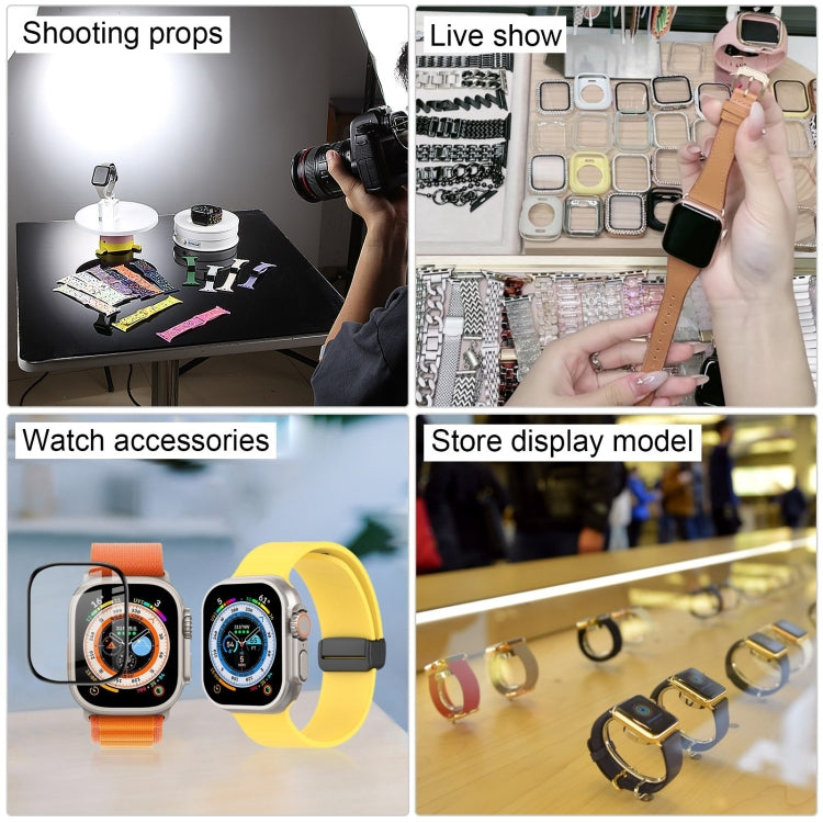 For Apple Watch Ultra 49mm Black Screen Non-Working Fake Dummy Display Model (Yellow) - Watch Model by PMC TechLife | Online Shopping South Africa | PMC TechLife | Buy Now Pay Later Mobicred