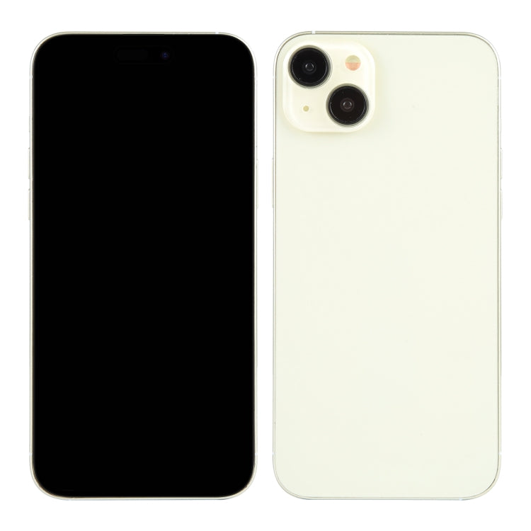For iPhone 15 Black Screen Non-Working Fake Dummy Display Model (Yellow) - free shipping - PMC TechLife - Order now!