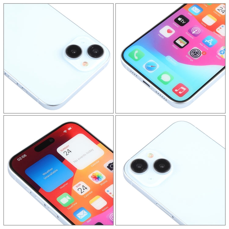 For iPhone 15 Plus Color Screen Non-Working Fake Dummy Display Model (Blue) - For iPhone & iPad by PMC TechLife | Online Shopping South Africa | PMC TechLife