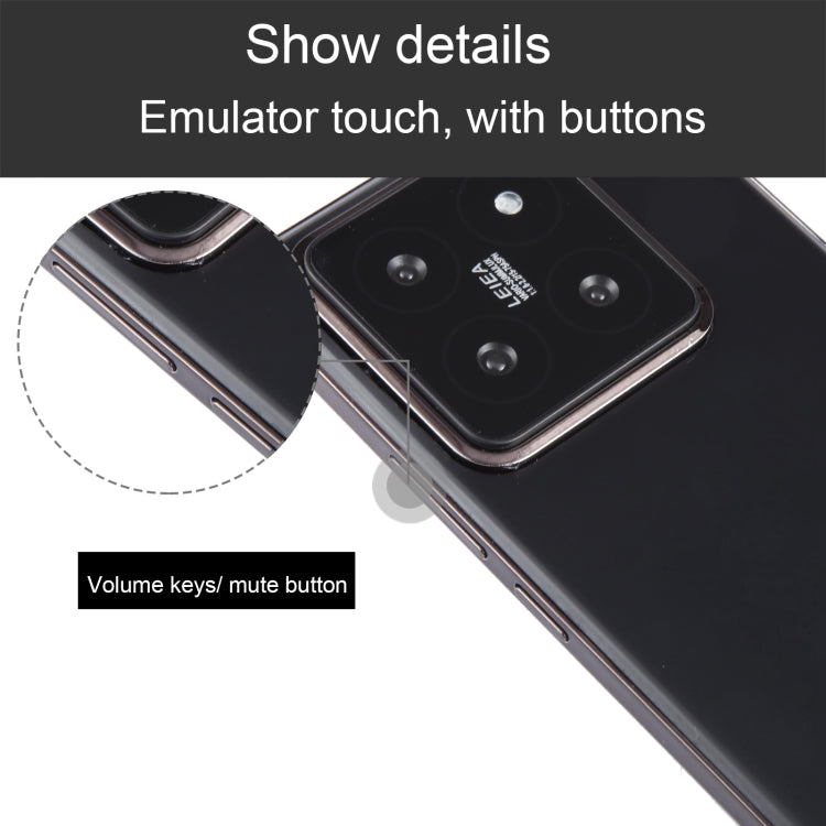 For Xiaomi 14 Pro Black Screen Non-Working Fake Dummy Display Model (Black) - For Xiaomi by PMC Jewellery | Online Shopping South Africa | PMC Jewellery | Buy Now Pay Later Mobicred