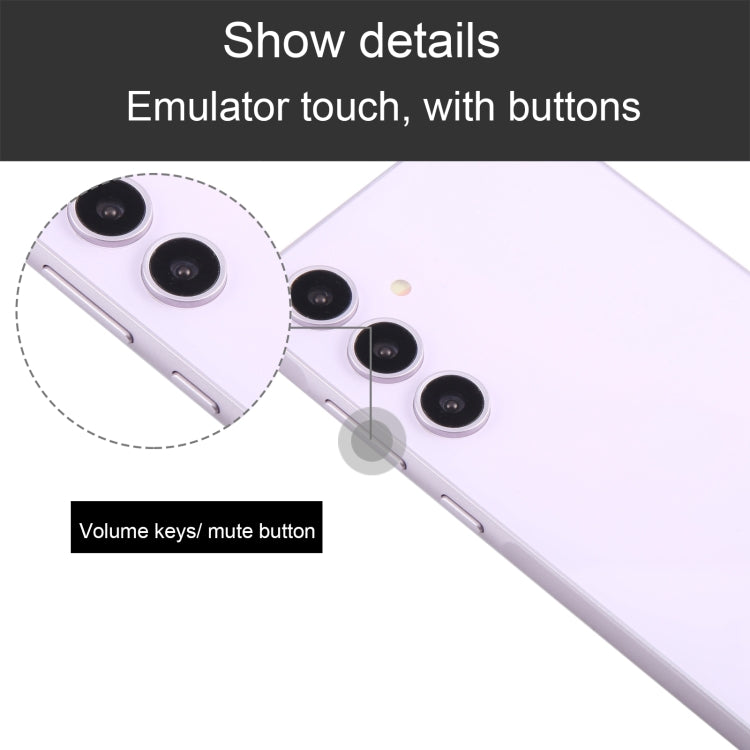 For Samsung Galaxy A55 5G Black Screen Non-Working Fake Dummy Display Model (Purple) - For Galaxy by PMC Jewellery | Online Shopping South Africa | PMC Jewellery | Buy Now Pay Later Mobicred