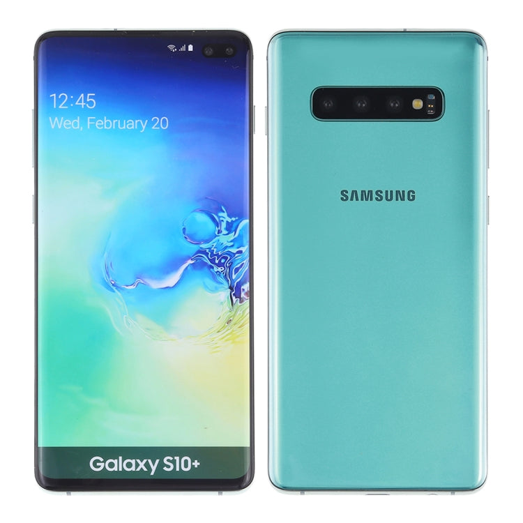 For Galaxy S10+ Original Color Screen Non-Working Fake Dummy Display Model (Green) - For Galaxy by PMC Jewellery | Online Shopping South Africa | PMC Jewellery | Buy Now Pay Later Mobicred