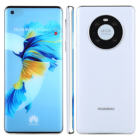 For Huawei Mate 40 5G Color Screen Non-Working Fake Dummy Display Model (White) - For Huawei by PMC Jewellery | Online Shopping South Africa | PMC Jewellery | Buy Now Pay Later Mobicred