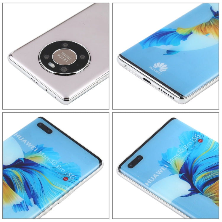 For Huawei Mate 40 Pro 5G Color Screen Non-Working Fake Dummy Display Model(Silver) - For Huawei by PMC Jewellery | Online Shopping South Africa | PMC Jewellery | Buy Now Pay Later Mobicred