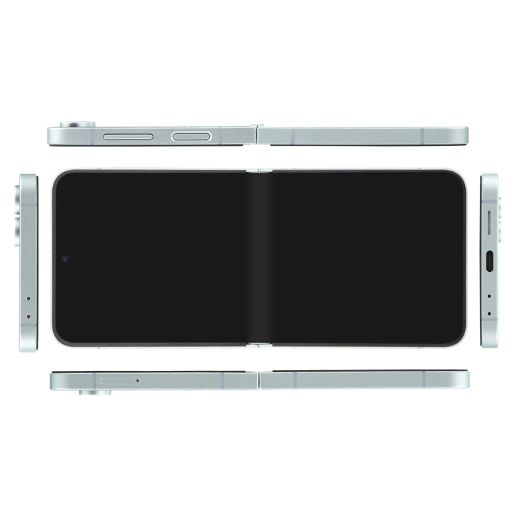 For Samsung Galaxy Z Flip6 Black Screen Non-Working Fake Dummy Display Model (Cyan) - For Galaxy by PMC Jewellery | Online Shopping South Africa | PMC Jewellery | Buy Now Pay Later Mobicred