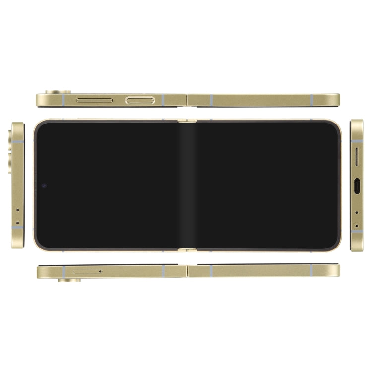 For Samsung Galaxy Z Flip6 Black Screen Non-Working Fake Dummy Display Model (Yellow) - For Galaxy by PMC Jewellery | Online Shopping South Africa | PMC Jewellery | Buy Now Pay Later Mobicred