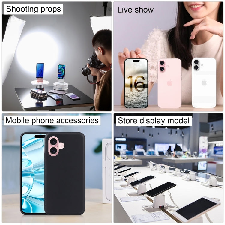 For iPhone 16 Plus Black Screen Non-Working Fake Dummy Display Model (White) - free shipping - PMC Jewellery - Order now!