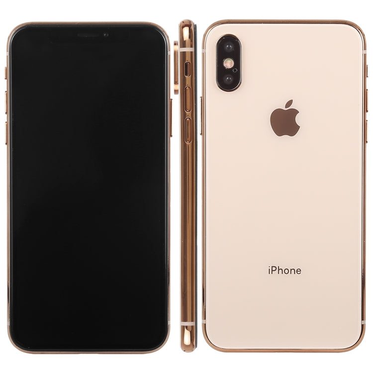 For iPhone XS Dark Screen Non-Working Fake Dummy Display Model (Gold) - For iPhone & iPad by PMC Jewellery | Online Shopping South Africa | PMC Jewellery | Buy Now Pay Later Mobicred