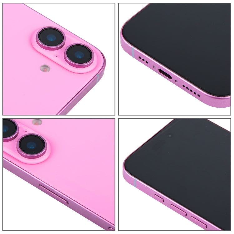 For iPhone 16 Plus Black Screen Non-Working Fake Dummy Display Model (Pink) - free shipping - PMC Jewellery - Order now!