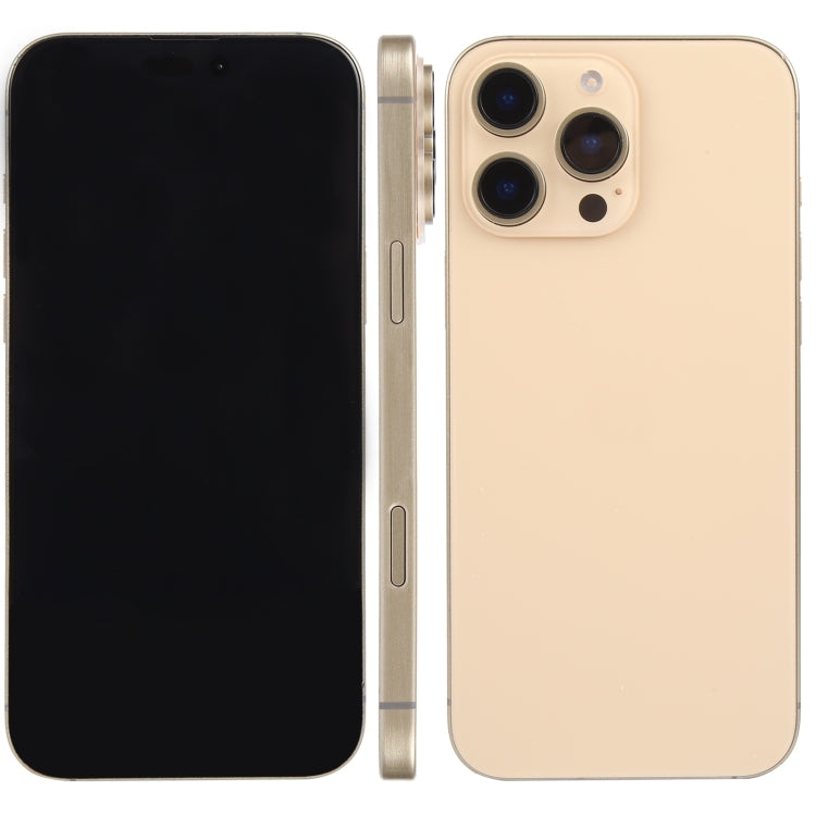 For iPhone 16 Pro Max Black Screen Non-Working Fake Dummy Display Model (Desert) - free shipping - PMC Jewellery - Order now!