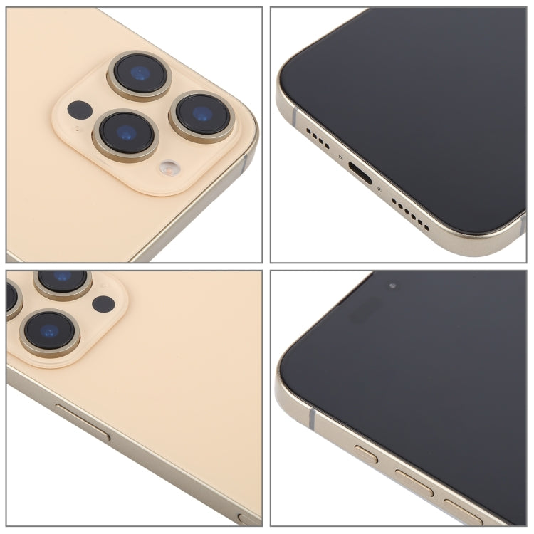 For iPhone 16 Pro Max Black Screen Non-Working Fake Dummy Display Model (Desert) - free shipping - PMC Jewellery - Order now!