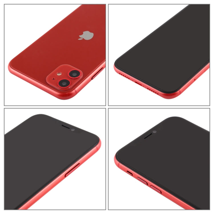 For iPhone 11 Black Screen Non-Working Fake Dummy Display Model (Red) - For iPhone & iPad by PMC TechLife | Online Shopping South Africa | PMC TechLife | Buy Now Pay Later Mobicred