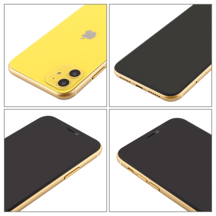 For iPhone 11 Black Screen Non-Working Fake Dummy Display Model (Yellow) - free shipping - PMC TechLife - Order now!
