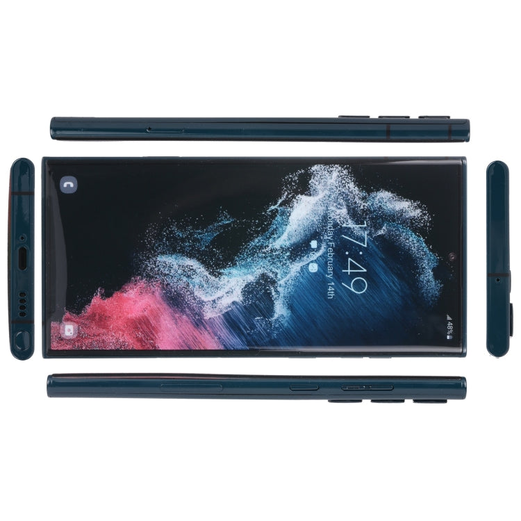 For Samsung Galaxy S22 Ultra 5G Color Screen Non-Working Fake Dummy Display Model(Green) - For Galaxy by PMC TechLife | Online Shopping South Africa | PMC TechLife