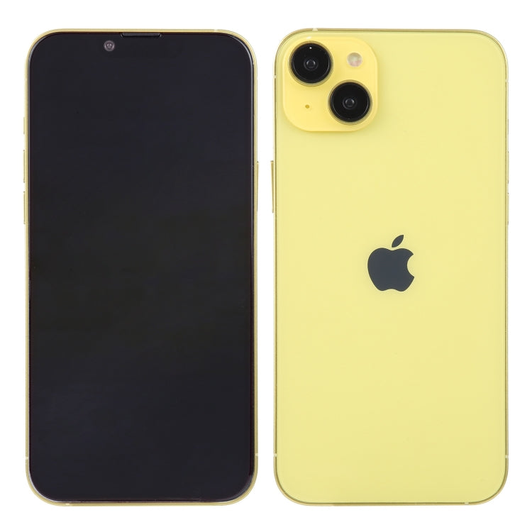 For iPhone 14 Plus Black Screen Non-Working Fake Dummy Display Model (Yellow) - For iPhone & iPad by PMC TechLife | Online Shopping South Africa | PMC TechLife | Buy Now Pay Later Mobicred