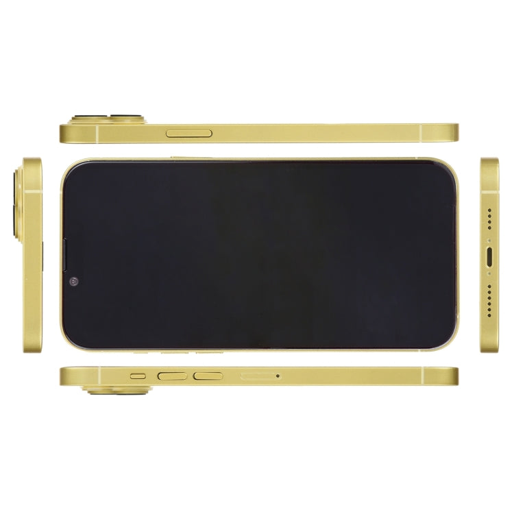 For iPhone 14 Plus Black Screen Non-Working Fake Dummy Display Model (Yellow) - For iPhone & iPad by PMC TechLife | Online Shopping South Africa | PMC TechLife | Buy Now Pay Later Mobicred