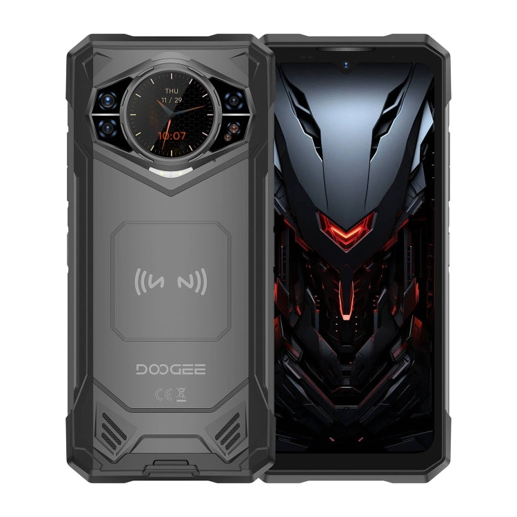 DOOGEE S200X AI Rugged Phone, 12GB+512GB, Side Fingerprint, 6.72 inch Android 14 Dimensity 7050 Octa Core 2.6GHz, Network: 5G, OTG, NFC (Black) - DOOGEE by DOOGEE | Online Shopping South Africa | PMC Jewellery | Buy Now Pay Later Mobicred