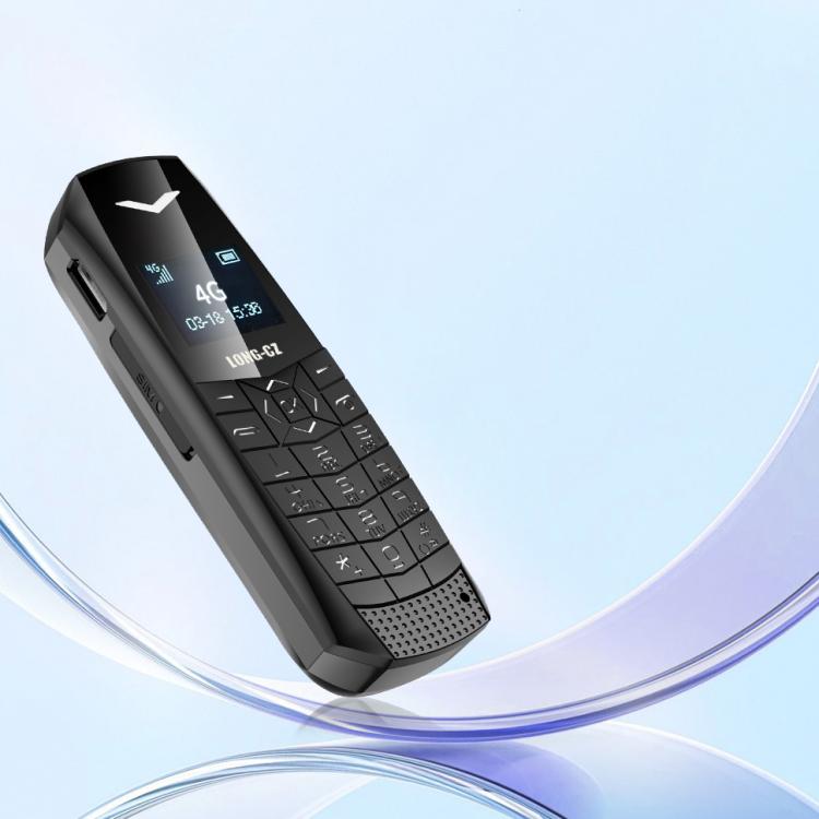LONG-CZ S60 4G Mini Phone, 1.77 inch Unisoc T107, LED Flashlight, 21 Keys, Network: 4G, Single SIM (Black) - free shipping - PMc TechLife - Order now!