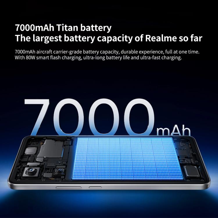 Realme Neo7, 12GB+256GB, 6.78 inch Android 15 / Realme UI 6.0 MediaTek Dimensity 9300+ Octa Core, NFC, Network: 5G, Support Google Play (Black) - free shipping - PMc TechLife - Order now!
