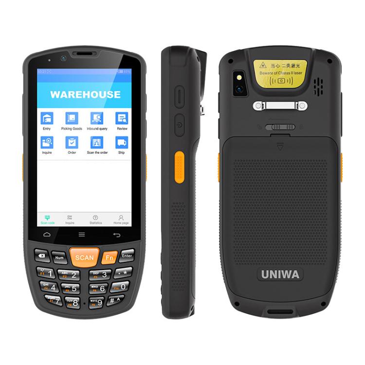 UNIWA HS006 Industrial PDA QR Code Scanner, 3GB+32GB, 4.0 inch Android 11 MediaTek MT6762 Octa Core, NFC, Network: 4G (US Plug) - free shipping - PMc TechLife - Order now!
