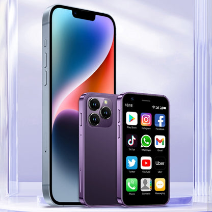 SOYES XS16, 3GB+64GB, 3.0 inch Android 10.0 MTK6737 Quad Core, Bluetooth, WiFi, Network: 4G, Dual SIM, Support Google Play Store (Purple) - SOYES by SOYES | Online Shopping South Africa | PMC Jewellery | Buy Now Pay Later Mobicred