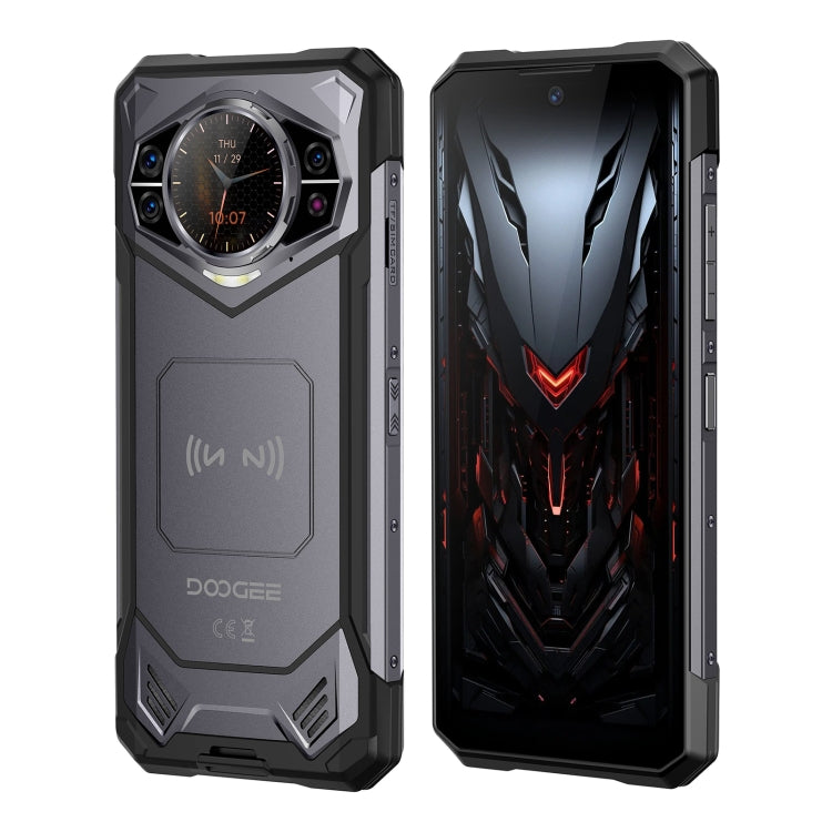 [HK Warehouse] DOOGEE S200 Rugged Phone, 12GB+256GB, Side Fingerprint, 6.72 inch Android 14 Dimensity 7050 Octa Core 2.6GHz, Network: 5G, OTG, NFC (Dark Grey) - DOOGEE by DOOGEE | Online Shopping South Africa | PMC Jewellery | Buy Now Pay Later Mobicred