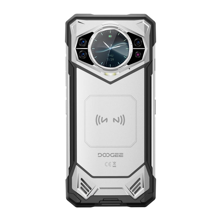 DOOGEE S200 Rugged Phone, 12GB+256GB, Side Fingerprint, 6.72 inch Android 14 Dimensity 7050 Octa Core 2.6GHz, Network: 5G, OTG, NFC (Silver) - DOOGEE by DOOGEE | Online Shopping South Africa | PMC Jewellery | Buy Now Pay Later Mobicred