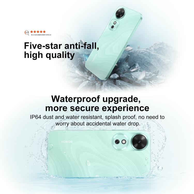 Honor Play 60, 8GB+256GB, Side Fingerprint, 6.61 inch MagicOS 9.0 Dimensity 6300 Octa Core, Network: 5G, OTG (White) - free shipping - PMc TechLife - Order now!