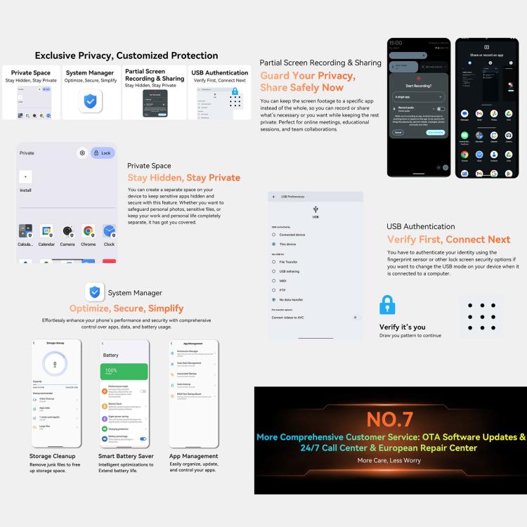 Blackview Oscal Pilot 3 5G Rugged Phone, 12GB+256GB, Night Vision Camera, 6.78 inch Android 15 MediaTek Dimensity 6300 Octa Core, Network: 5G, OTG, NFC (Black) - free shipping - PMC TechLife - Order now!